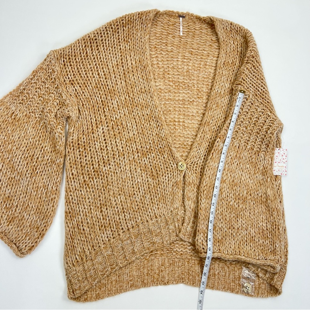 NWT | Free People Home Town Cardigan Chunky Knit Oversized | Size US XL - Picture 11 of 16